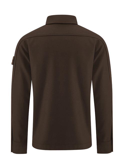 Overshirt con logo Stone Island | K2S151200028S0F24V0070